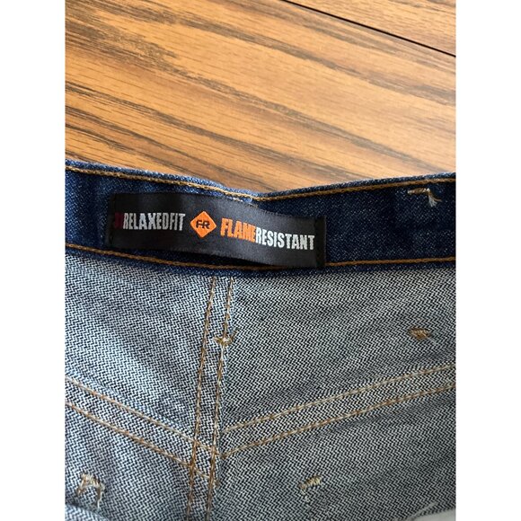 Wrangler Fire Resistant zip front denim jeans size 32x30 NWOT - Picture 5 of 8